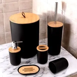 Kit banheiro 6 peças